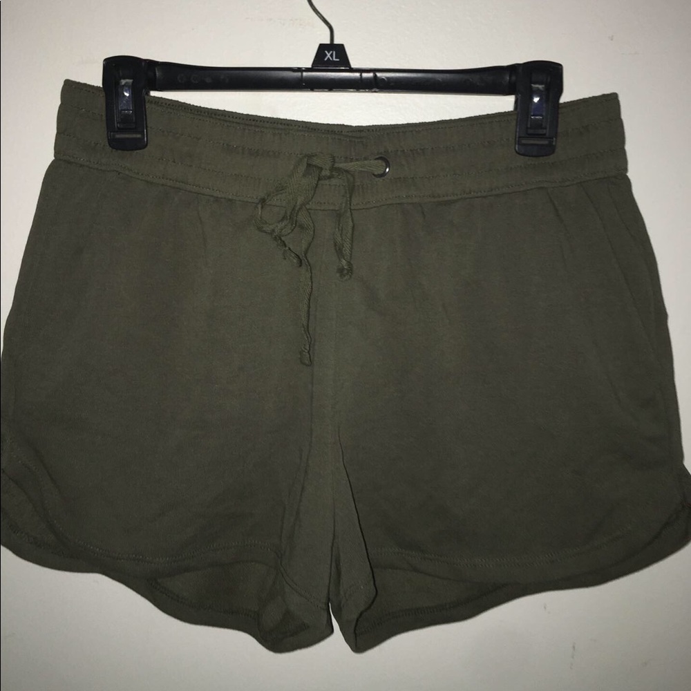 Olive green comfortable shorts!